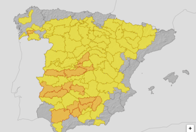 ALERTAS METEOROLÓGICAS A 6 AGO. 2025 06:00 LT