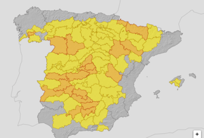 ALERTAS METEOROLÓGICAS A 8 AGO. 2025 06:00 LT