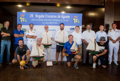 «MIRFAK», «NORTEMAR PEPERETES», «TRAVESÍO» Y «CASSANDRA VENCEDORES DE LA 28ª REGATA DE CRUCEROS DE AGUETE EN UNA JORNADA SIN PRUEBAS