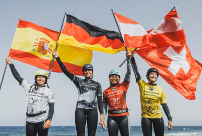 MARIE SCHLITTENBAUER SE LLEVA EL TÍTULO MUNDIAL DE WINGFOIL FREESTYLE DE GRAN CANARIA