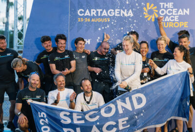 THE OCEAN RACE EUROPE 2025. PERFECTO FINAL PARA EL «BIOTHERM» DE PAUL MEILHAT EN CARTAGENA