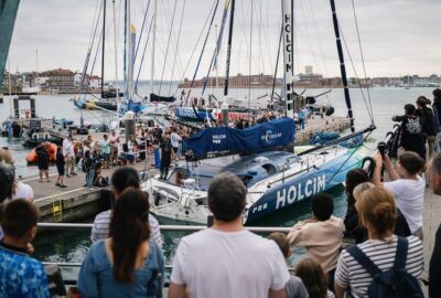 THE OCEAN RACE 2025. «HOLCIM-PRC» Y «ALLAGRANDE-MAPEI» LLEGAN A PORTSMOUTH LISTO PARA COMPETIR