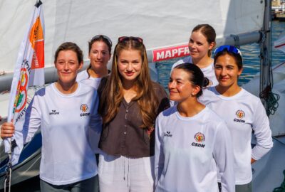 S.A.R. LA PRINCESA DE ASTURIAS VISITA LA 43ª COPA DEL REY MAPFRE