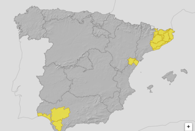 ALERTAS METEOROLÓGICAS A 13 SEP. 2025 11:00 LT.