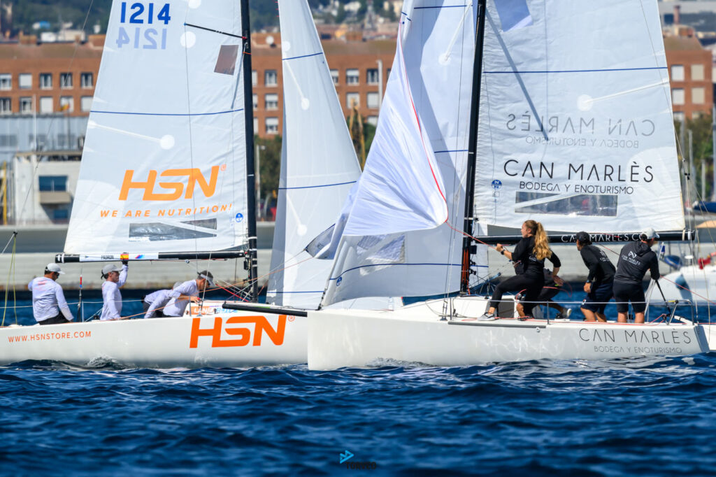 «SERIUSFUN», «CAN MARLÈS» Y «HSN» NUEVO PODIO DE LA BARCELONA WINTER SERIES J70