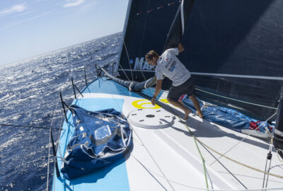 THE OCEAN RACE EUROPE 2025. «ALLAGRANDE MAPEI RACING», LOS HÉROES LOCALES LUCHANDO POR EL LIDERATO EN LA LLEGADA A GÉNOVA
