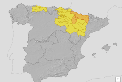 ALERTAS METEOROLÓGICAS A 20 SEP. 2025 08:00 LT