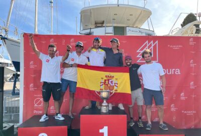 LA ARMADA ESPAÑOLA BRILLA EN EL EUROPEO DE SNIPE EN VILAMOURA