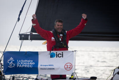 ALEXIS LOISON VENCEDOR DE LA PRIMERA ETAPA DE LA SOLITAIRE DI FIGARO PRAPEC*