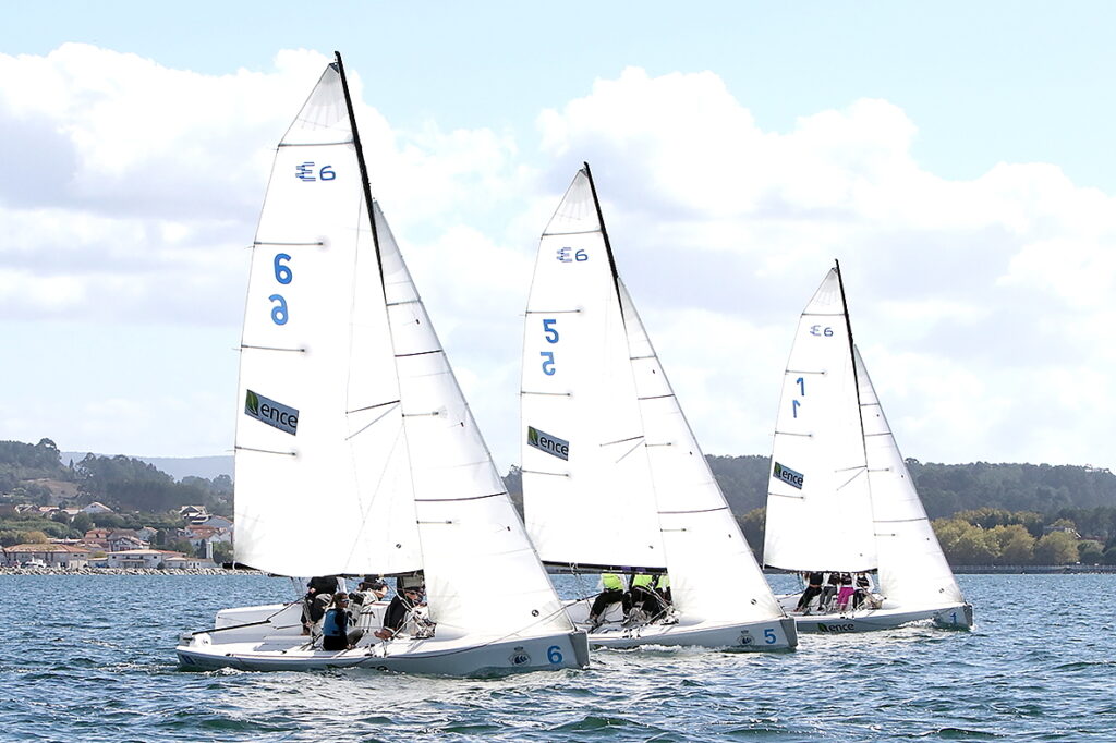 RFGV. CATALUÑA SE HACE CON EL TRIUNFO FINAL EN LA REGATA DE LA MUJER-TROFEO ENCE EN VILAGARCÍA