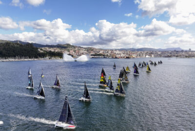 VIGO DESPIDE A LA SOLITAIRE DU FIGARO PAPREC
