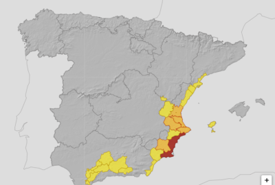 ALERTAS METEOROLÓGICAS A 10 OCT. 2025 06:00 LT