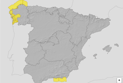 ALERTAS METEOROLÓGICAS A 20 0CT. 2025 09:00 LT