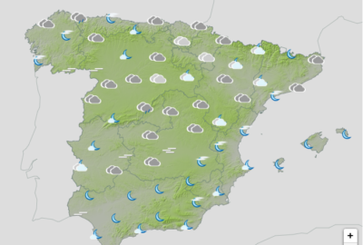 INFO METEO LOCALIDADES A 25 OCT. 2025 08:30 LT