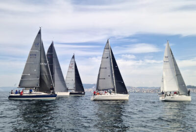 BRILLANTE JORNADA PARA LOS CRUCEROS DE LA LIGA DE OTOÑO CÍES-RANDE EN LA RÍA DE VIGO