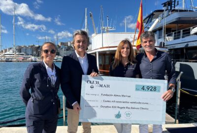 EL CLUB DE MAR-MALLORCA RECAUDA 4.938 EUROS PARA LA FUNDACIÓN ALMAS MARINAS