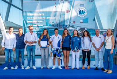 EL RIVEIRENSE IGLESIAS Y LA ALICANTINA HIMMES SE ADJUDICAN LA COPA DE ESPAÑA DE ILCA 6
