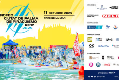 EL R.C.N. PALMA PRESENTA EL II TROFEO CIUTAT DE PALMA DE PIRAGÜISMO CON MARCUS COOPER Y ALEX GRANERIA