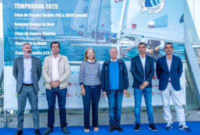TODO APUNTO EN LA RÍA DE AROUSA PARA LA COPA DE ESPAÑA DE ILCA 6