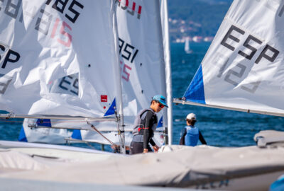 VELAS Y VIENTO PARA UNA COPA DE ESPAÑA ILCA 6 DE RÉCORD EN VILAGARCÍA DE AROUSA