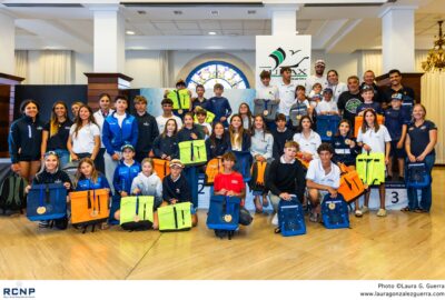 R.C.N. PALMA. LA REGATA AUDAX MARINA CORONA A SUS CAMPEONES