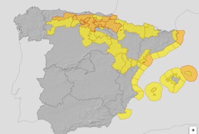 ALERTAS METEOROLÓGICAS A 21 NOV. 2025 06:00 LT.