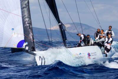 LANZAROTE CALERO SAILING TEAM CIERRA LA TEMPORADA EN MARINA JANDÍA CONSOLIDADO EN LA 44CUP
