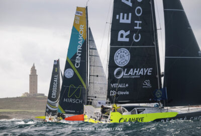 TRANSAT CAFÈ L’OR 2025. LOS CLASS40 HAN ZARPADO DESDE CORUÑA