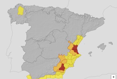 ALERTAS METEOROLÓGICAS A 14 DIC. 2025 06:00 LT.