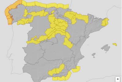 ALERTAS METEOROLÓGICAS A 21 DIC. 2025 09:00 LT