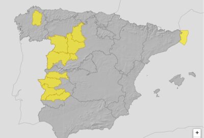 ALERTAS METEOROLÓGICAS A 30 DIC. 2025 09:00 LT.