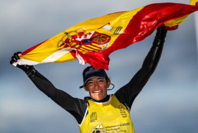 IRENE DE TOMÁS ORO EN ILCA 6 EN EL MUNDIAL JUVENIL 2025 DE VILAMOURA