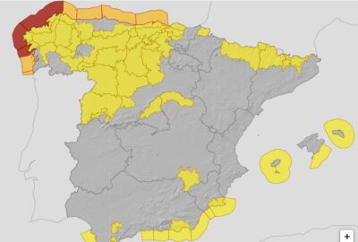 ALERTAS METEOROLÓGICAS A 21 ENE 2026 17:00 LT.