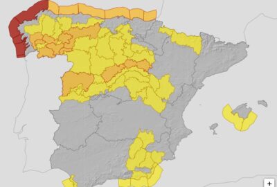 ALERTAS METEOROLÓGICAS A 23 ENE 2026 06:00 LT