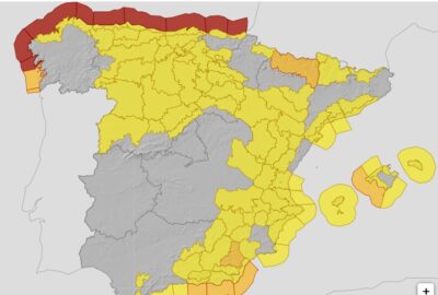 ALERTAS METEOROLÓGICAS A 25 ENE 2026 06:00 LT.