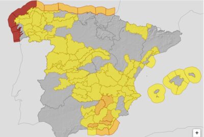 ALERTAS METEOROLÓGICAS A 30 ENE 2026 09:00 LT.