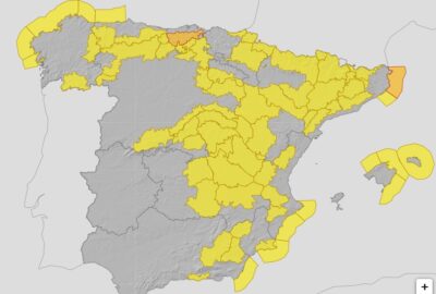 ALERTAS METEOROLÓGICAS A 5 ENE 2026 LT.