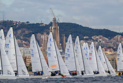 LOS J70 VUELVEN A LAS BARCELONA WINTER SERIES EN SU 5º ACTO CON EL «HSN» COMO LÍDER PROVISIONAL