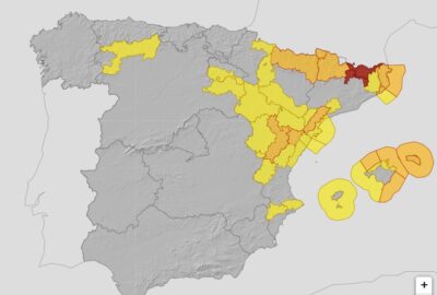 ALERTAS METEOROLÓGICAS A 15 MAR. 2026 08:00 LT.
