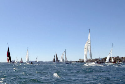 BRILLANTE JORNADA DE MAR Y VIENTO EN LA LIGA DE INVIERNO CÍES-RANDE