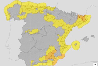 ALERTAS METEOROLÓGICAS A 6 MAR. 2026 06:00 LT.