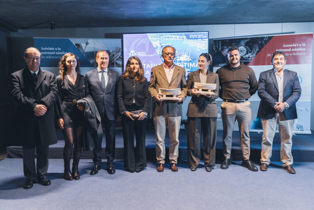 AENIB REÚNE AL SECTOR NÁUTICO DE BALEARES EN LA XVIII GALA DEL MAR