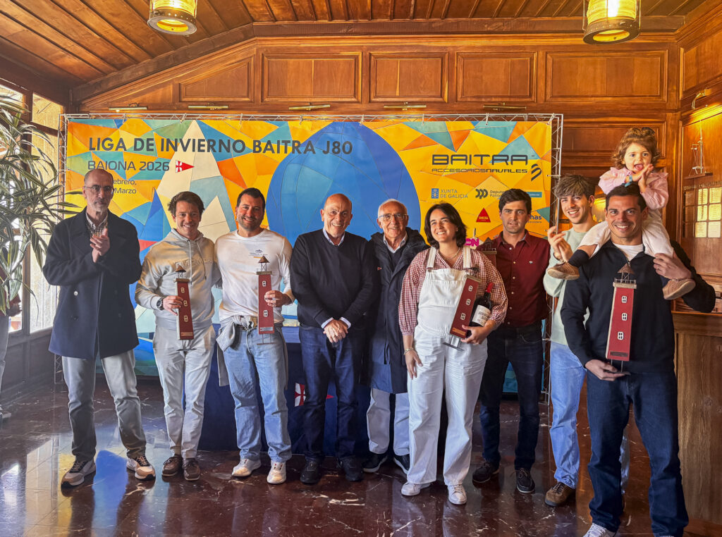 M.R.C.Y. BAIONA. EL «MARÍAS» SE IMPONE EN BAIONA Y CONQUISTA LA LIGA DE INVIERRNO BAITRA J80