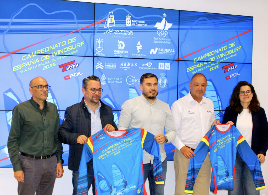 LA PALMA ACOGE EL CAMPEONATO DE ESPAÑA INFANTIL Y JUVENIL DE LAS CLASES TECHNO 293 E IQFOIL