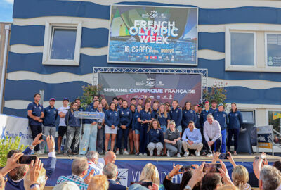 57ª SEMANA OLÍMPICA FRANCESA. 705 REGATISTAS DE 59 NACIONES EN LA LÍNEA DE SALIDA