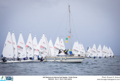 C.N. CALA GAMBA. PALOU Y SITGES SE PONEN AL FRENTE DE LA XVII SETMANA DE LA VELA TROFEU DURAN EN LA CLASE ILCA 6