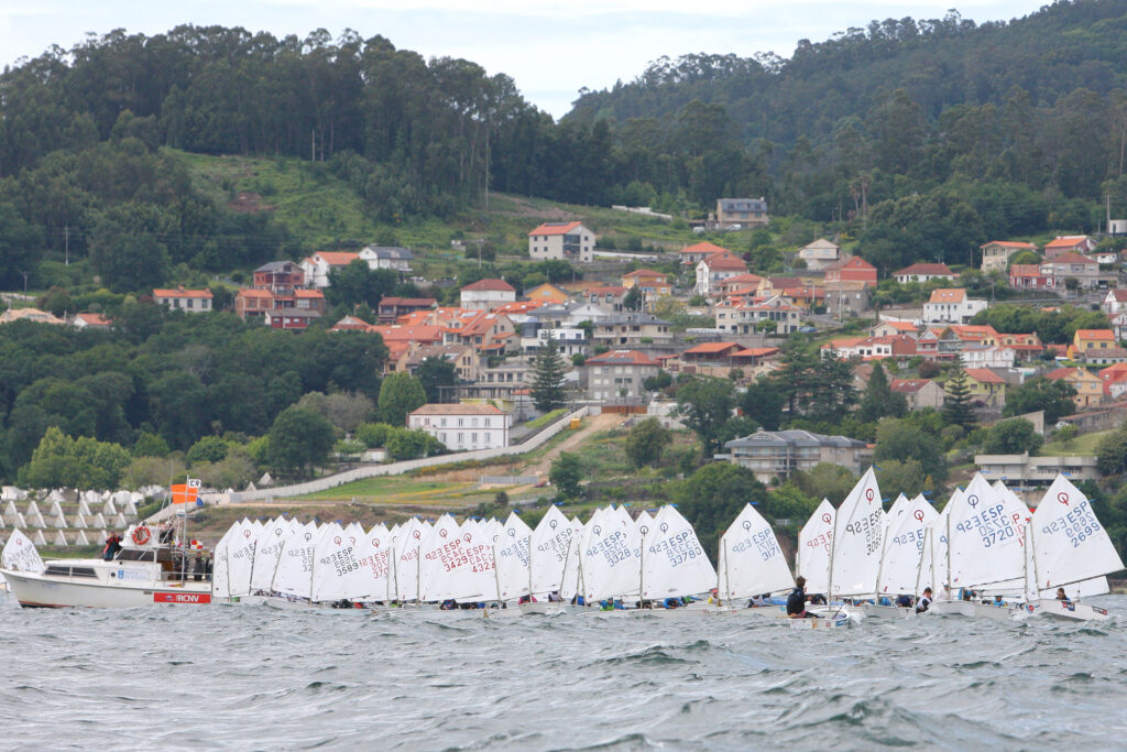 R.C.N. VIGO. LA METEOROLOGIA DEJA EN BLANCO LA SEGUNDA JORNADA DE LA COPA DE ESPAÑA DE OPTIMIST