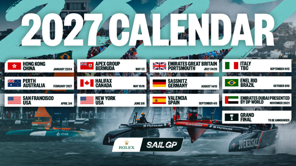 SAILGP DESPEGA EN ASIA: HONG KONG DA EL PISTOLETAZO DE SALIDA A LA TEMPORADA 2027 CON 13 EVENTOS Y VALENCIA COMO EVENTO NACIONAL
