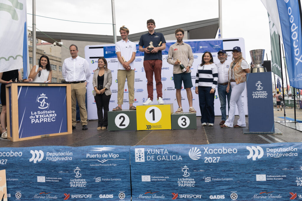 TODO PREPARADO PARA LA GRAN SALIDA DE VIGO DE LA SOLITAIRE DU FIGARO PAPREC