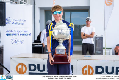 C.N. CALA GAMBA. NIKKO PALOU LEVANTA LA COPA DE LA XVII SETMANA DE VELA-TROFEO DURAN
